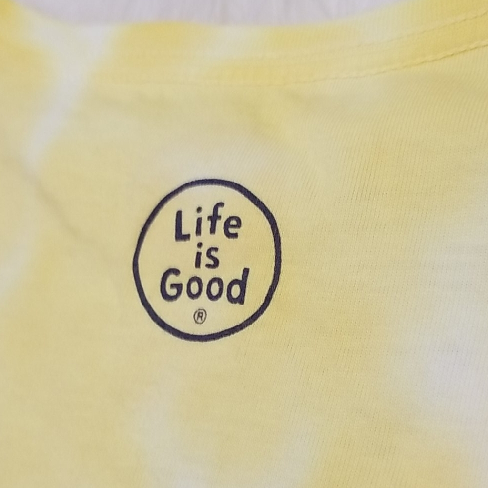NEW| Life Is Good | Where's The Love | Tie Dye Tee - Picture 7 of 11